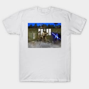 Barcelona, Gaudi Bathroom T-Shirt